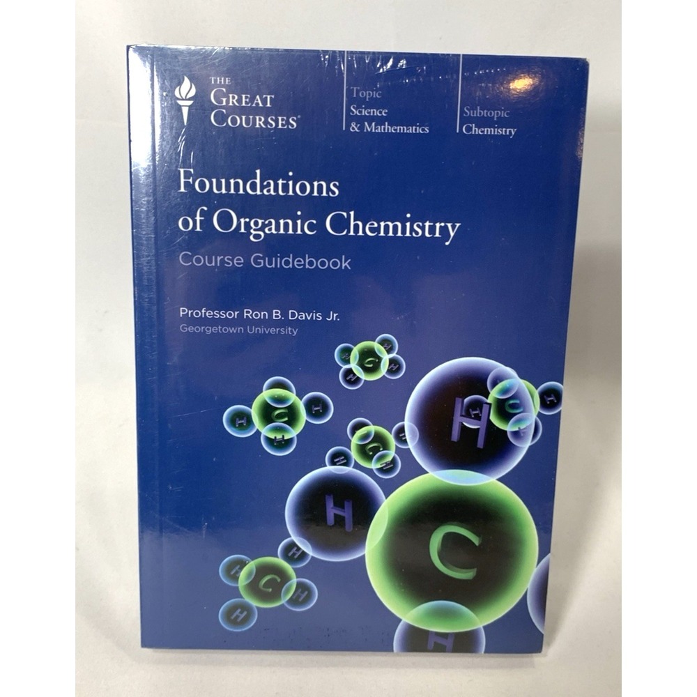 The Great Courses Foundations of Organic Chemistry‎ (6 DVDs & Guidebook) NEW